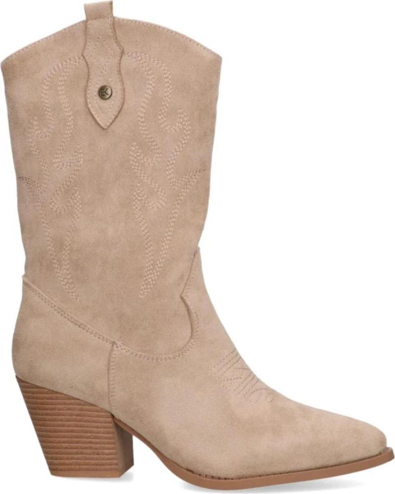 de ETIKA BOTA CAMPERA PARA MUJER 110517 COLOR TAUPE BEIGE