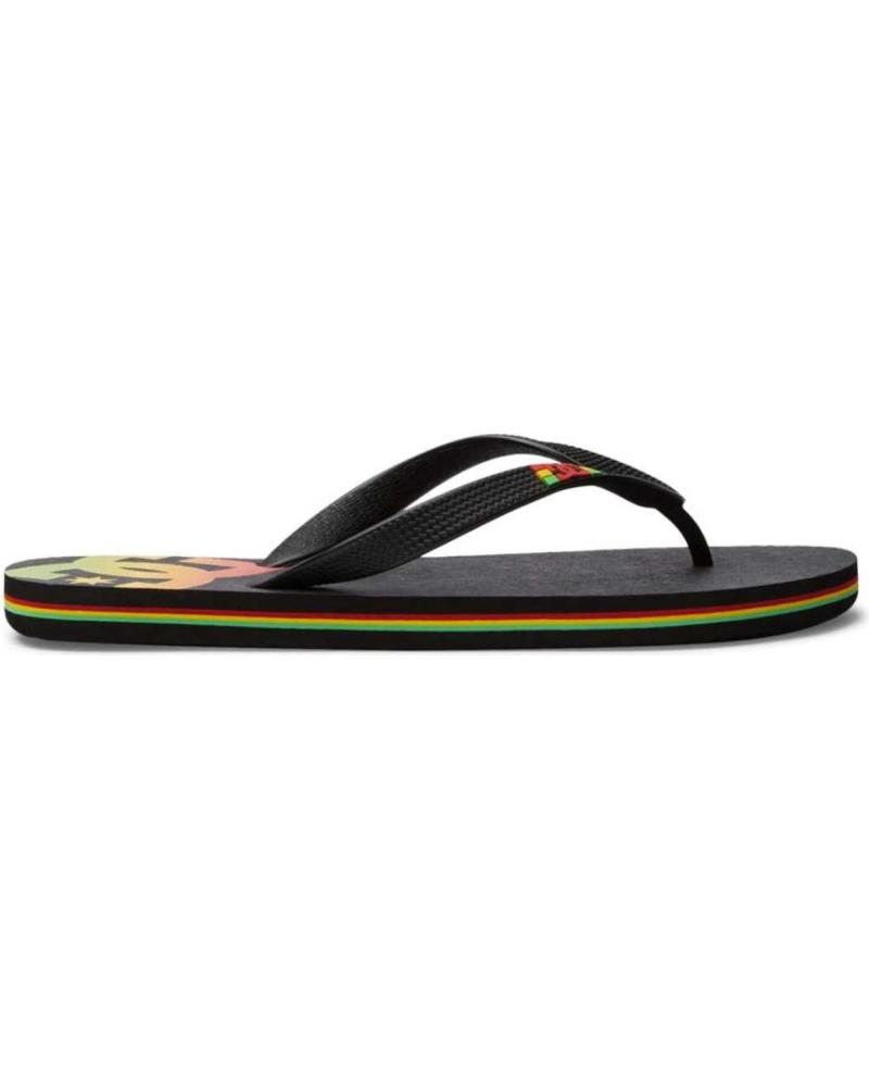 CHANCLAS DC SHOES SPRAY RASTA MULTICOLOR MULTICOLOR