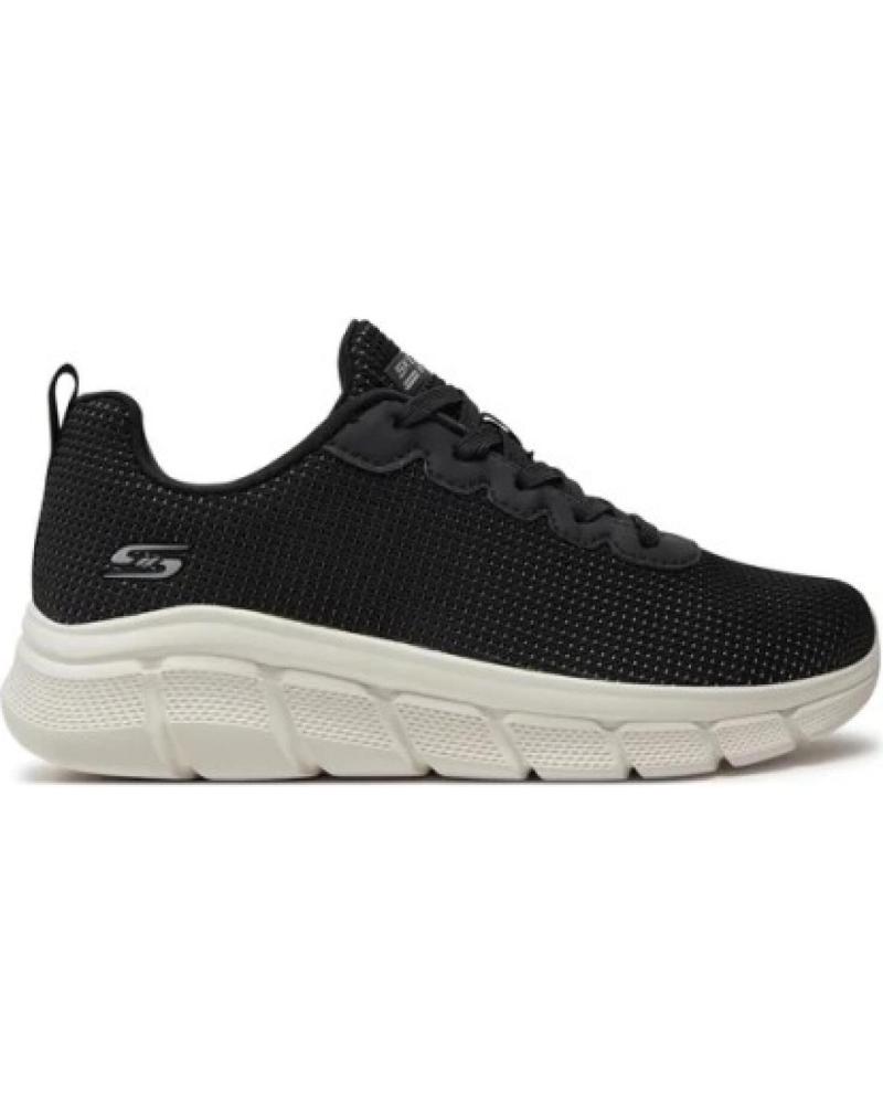 Deportivas de Mujer SKECHERS ZAPATILLAS DEPORTIVAS SKECHERS BOBS SPORT B FLEX 117346-BLK PARA MUJER NEGRO