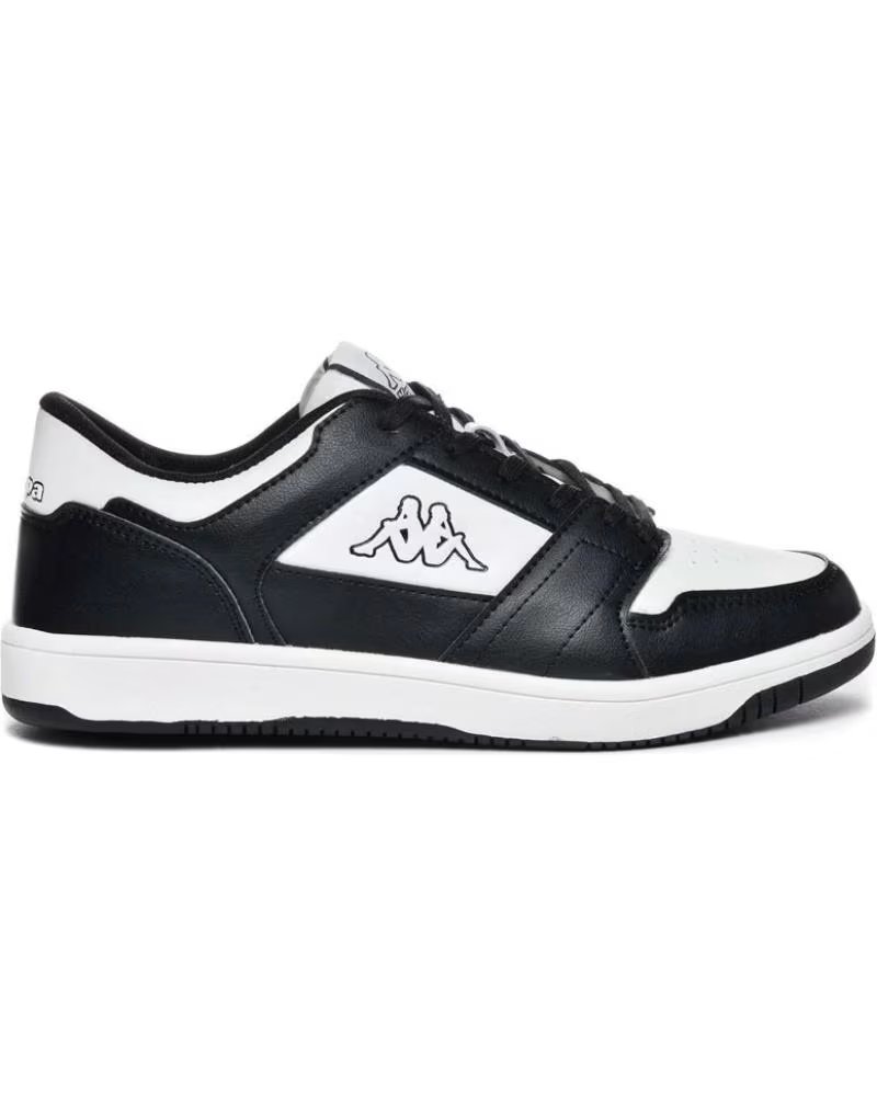 Kappa Logo Rernal 2 Hombre Blanco Negro
