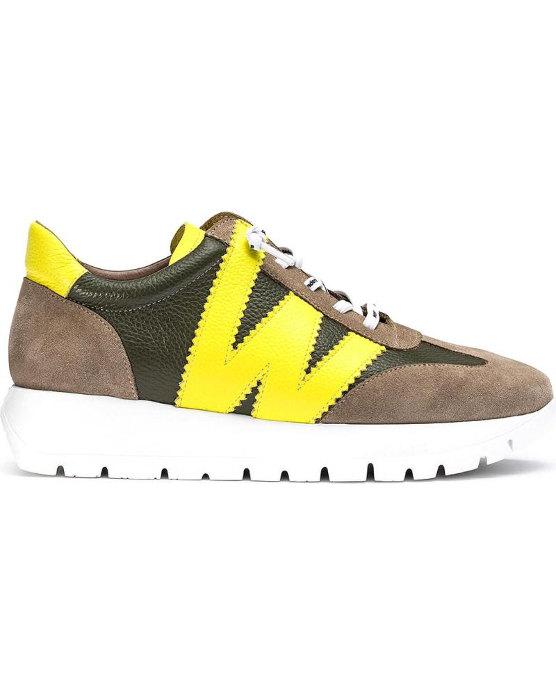 WONDERS ZAPATILLAS DEPORTIVAS RACER A-2476 TAUPE/MARRÓN TAUPE