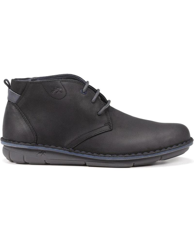 BOTINES FLUCHOS ALFA F0701 PARA HOMBRE NEGRO