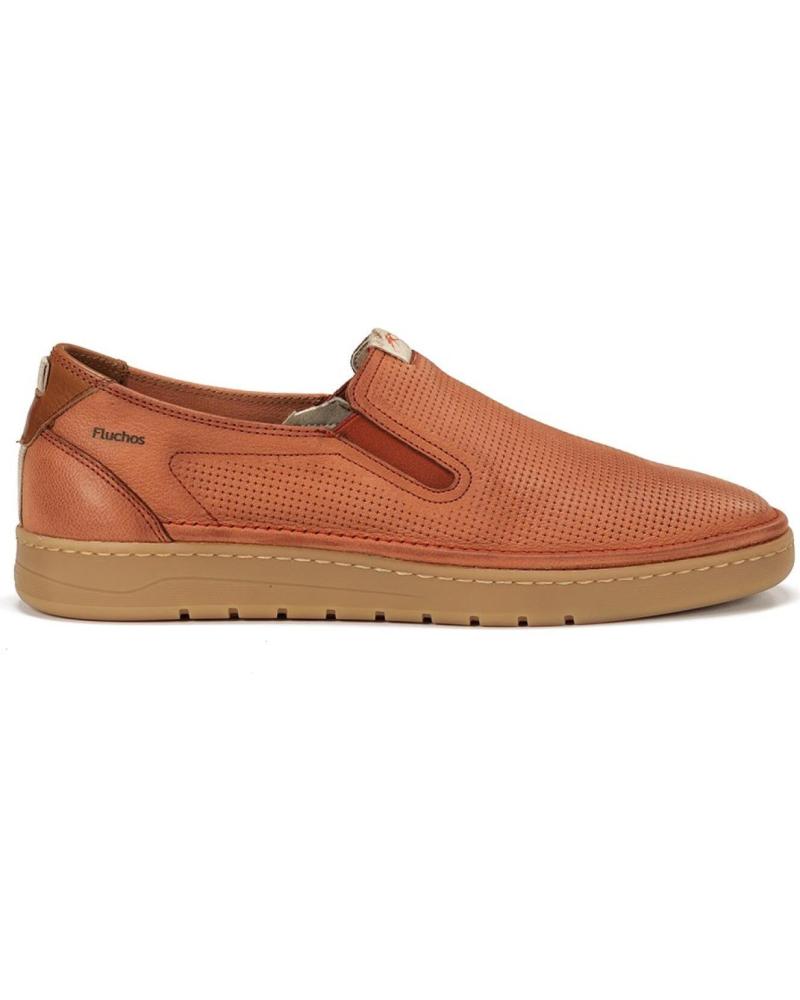 Mocasines de Hombre FLUCHOS LEO F1946 NARANJA