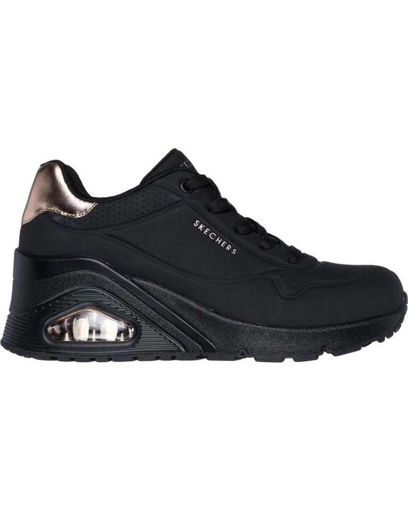 Deportivas de Mujer SKECHERS ZAPATILLAS UNO WEDGE NEGRO