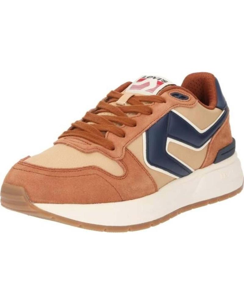 Deportivas de Hombre LEVIS ZAPATILLAS LEVI´S CHARGE MARRóN