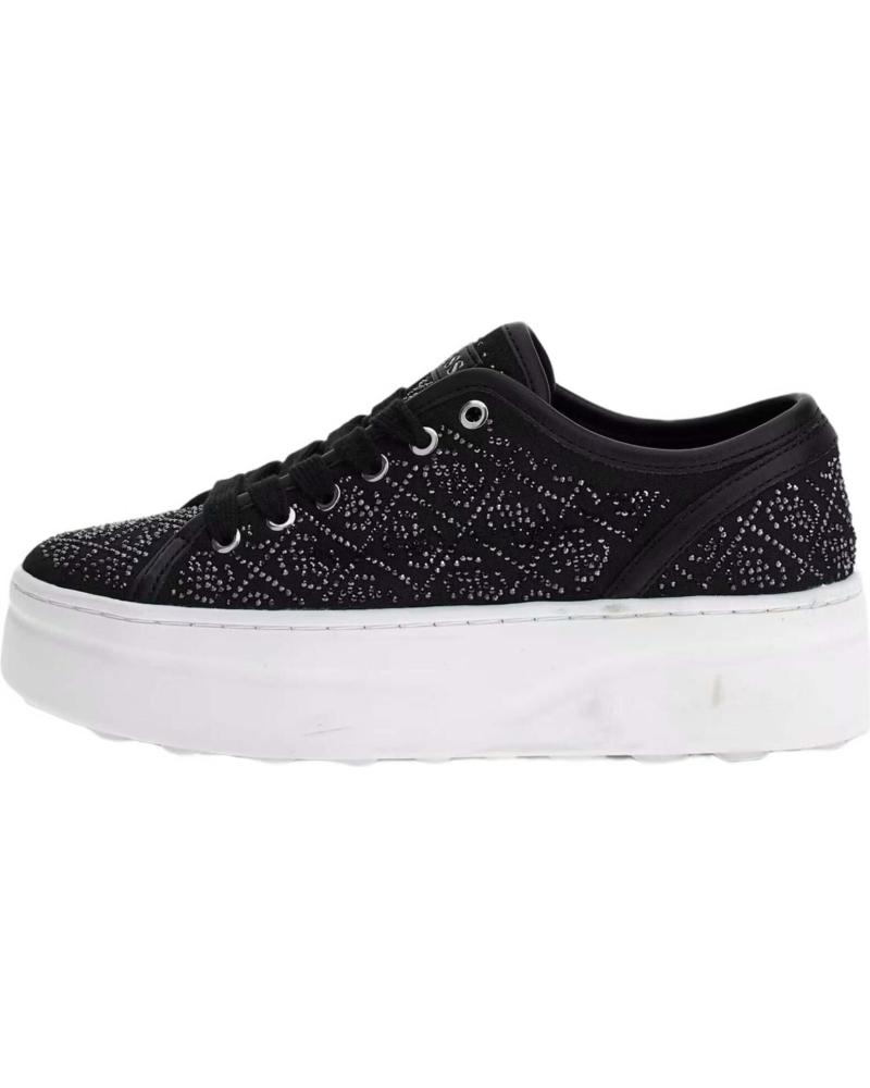 Deportivas de Mujer GUESS ZAPATILLAS QUEENY NEGRO
