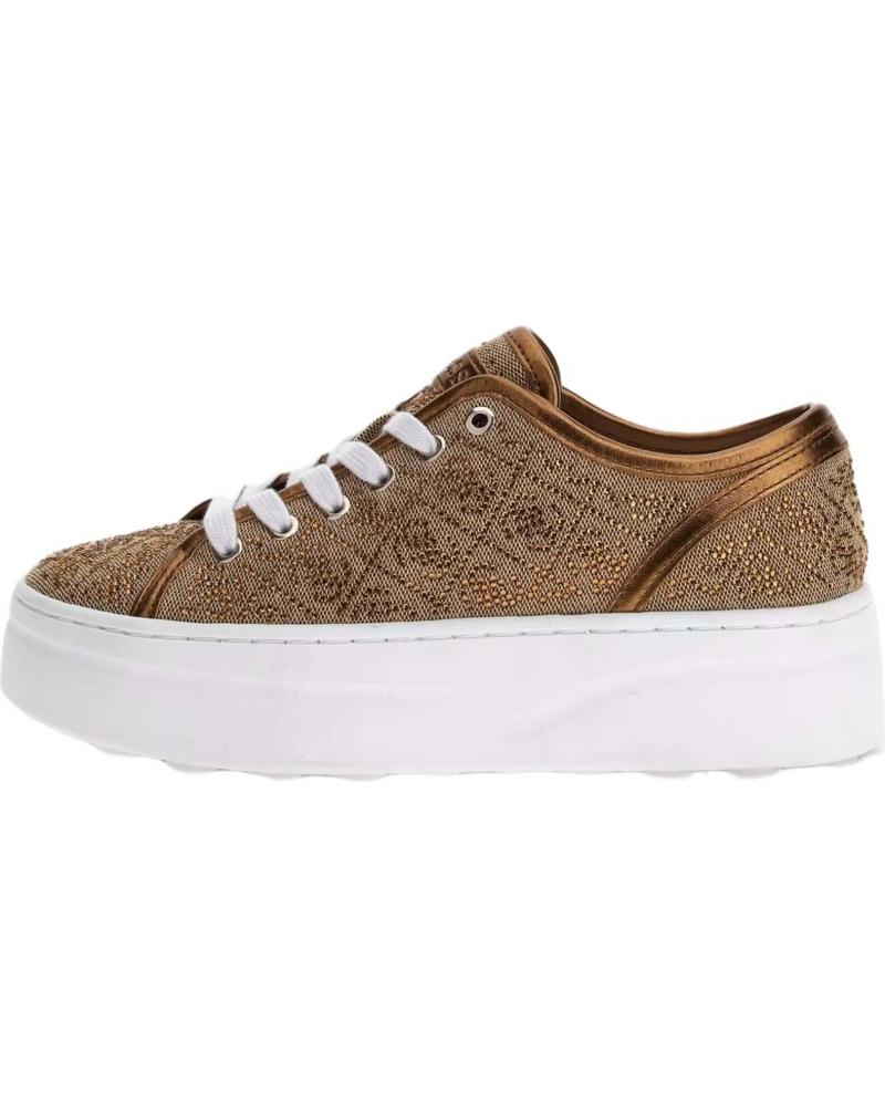 Deportivas de Mujer GUESS ZAPATILLAS QUEENY BEIGE