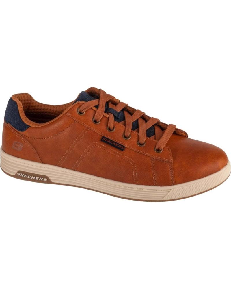 Deportivas de Hombre SKECHERS ZAPATILLAS CAVELL MARRóN