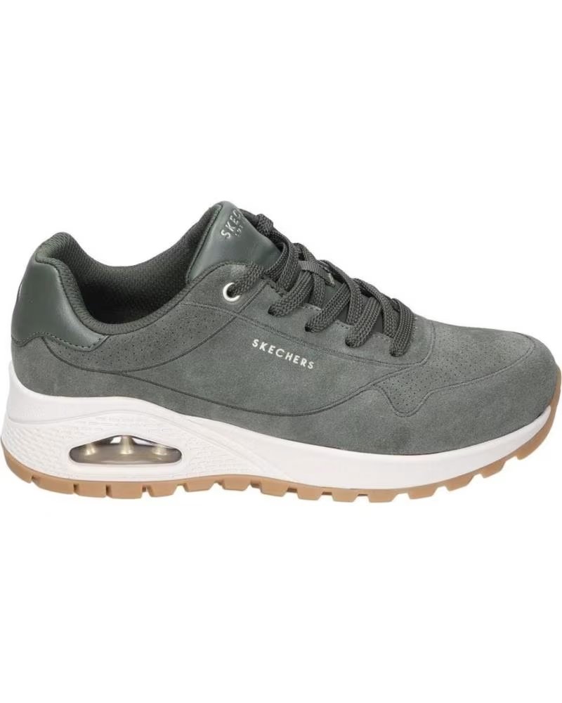 Deportivas de Mujer Skechers Uno Air Rugged Chill Kaki