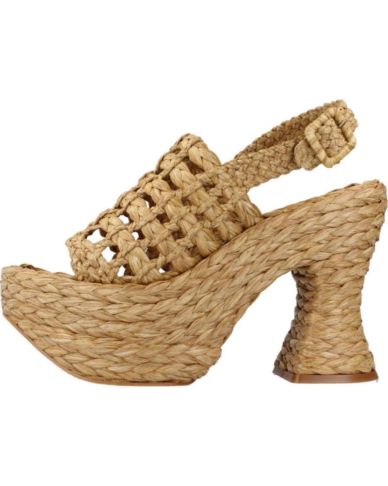 Sandalias de Mujer PALOMA BARCELO SANDALIAS MUJER MODELO BRUNA COLOR MARRON CLARO NATURAL