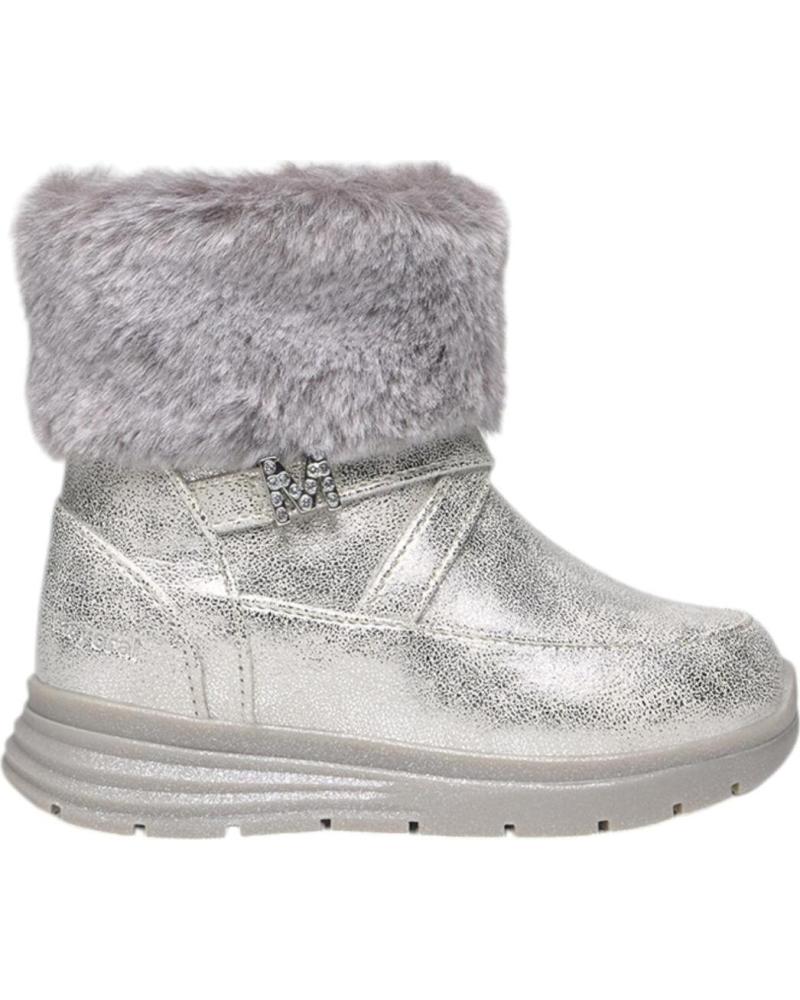 Botas de Niña MAYORAL BOTAS 42486 BOTIN METALIZADO METáLICO