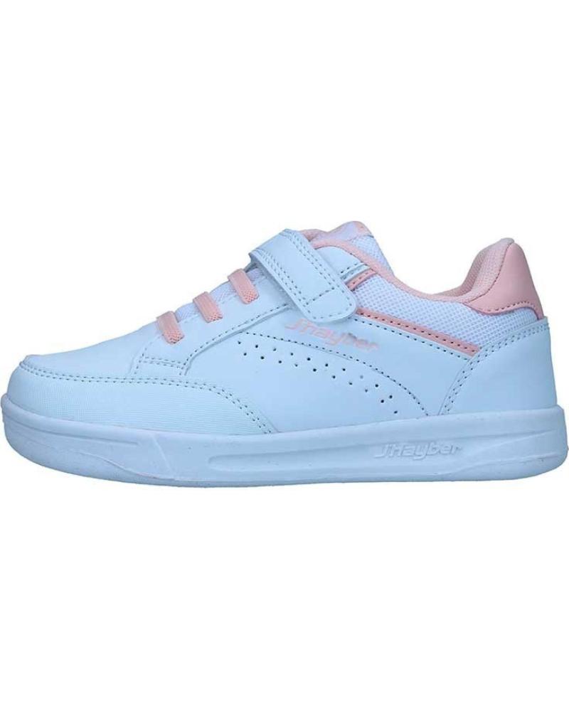 Deportivas de Niña JHAYBER ZN460160 ZAPATILLAS DEPORTIVAS NINA BLANCO-ROSA