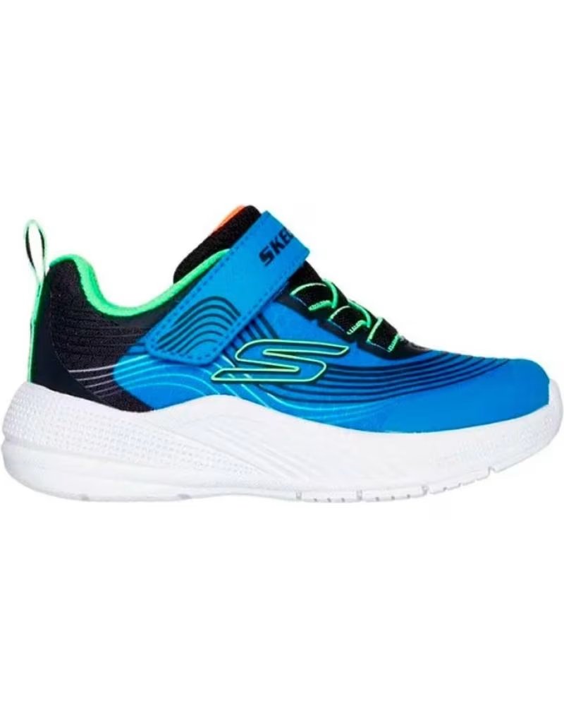 Deportivas de Niña y Niño Skechers Zapatillas Microspec Advance Blue