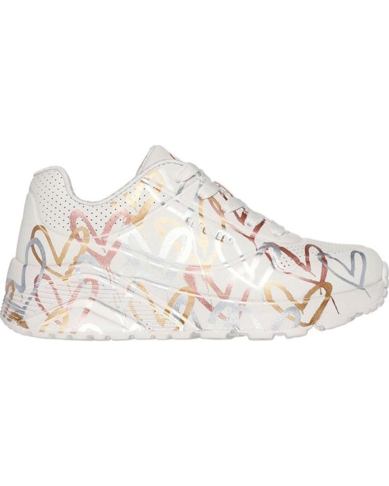 Deportivas de Mujer SKECHERS 314067L-NTMT UNO LITE-METALLIC LOVE NATURAL-MULTI