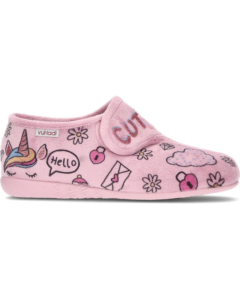 Pantufas de Mulher e Menina VUL-LADI PANTUFLAS PARA NINA DE VULLADI MODELO 6217 ALASKAMAQUILLAJE