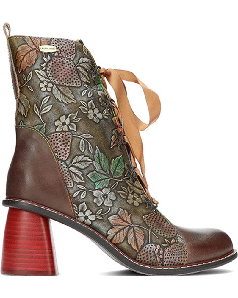 Botins de Mulher LAURA VITA BOTAS PARA MUJER DE MODELO EVCAO311 CHOCO
