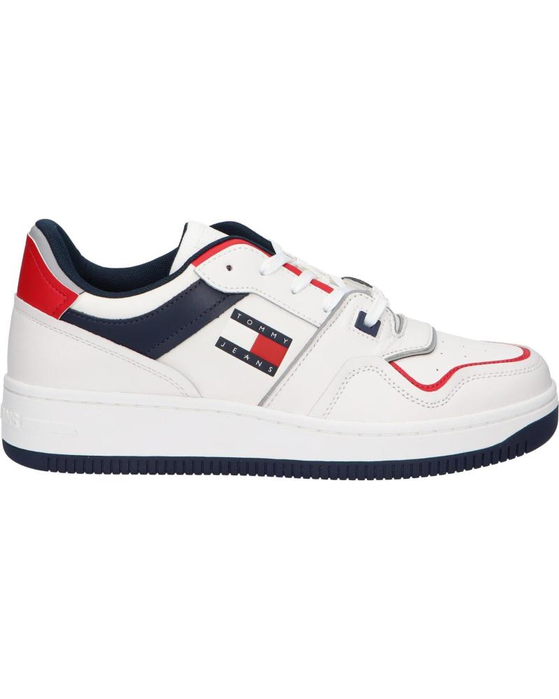 Deportivas de Hombre TOMMY HILFIGER EM0EM01463 RETRO BASKET CUPSOLE XLC SWEET CAYENNE
