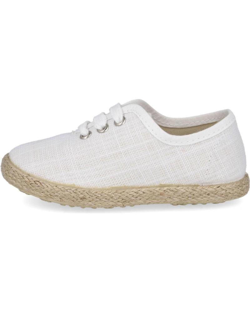 Deportivas de Niño BATILAS 439-144 ALPARGATAS DE ESPARTO PARA NINO BLANCO