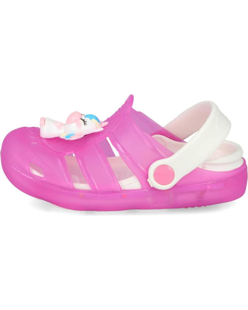 Chanclas de Niña CONGUITOS COSH11100 ZUECOS UNICORNIO CON LUCES ROSA