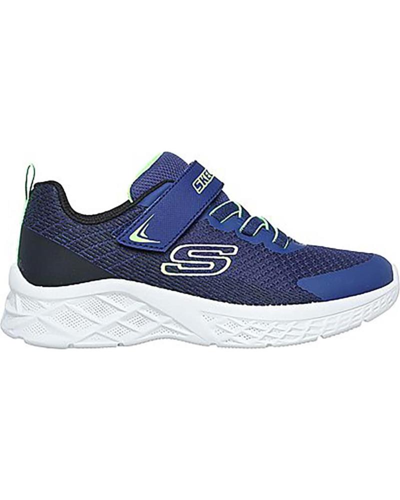 Deportivas de Niño SKECHERS 403924L MICROSPEC II - ZOVRIX NINO AZUL
