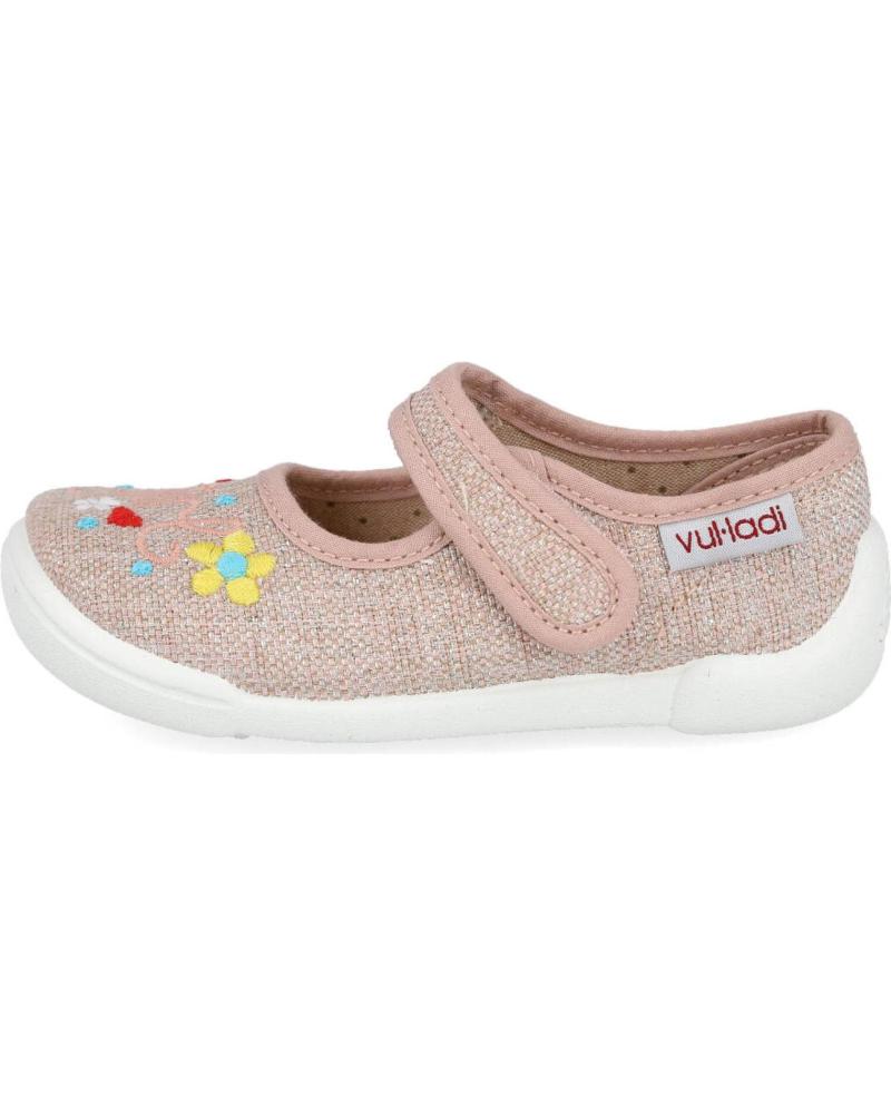 Deportivas de Niña VUL-LADI 9776-605 MERCEDITAS LONA NINA ROSA