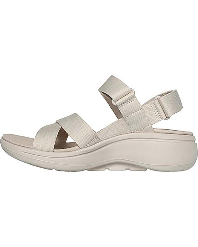 Sandalias de Mujer SKECHERS 140808 GO WALK ARCH FIT SANDAL MUJER BEIGE