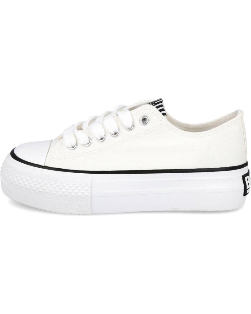 CONGUITOS ZAPATILLAS BAJAS DE LONA BJSH527061 BLANCO BLANCO