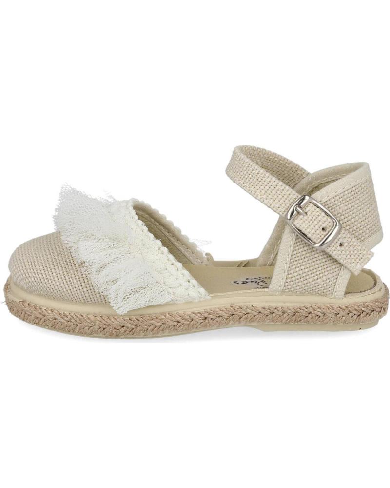 Sandalias de Niña L&R SHOES LR SHOES VUL1001-LC-TB ALPARGATAS ESPARTO NINA HIELO