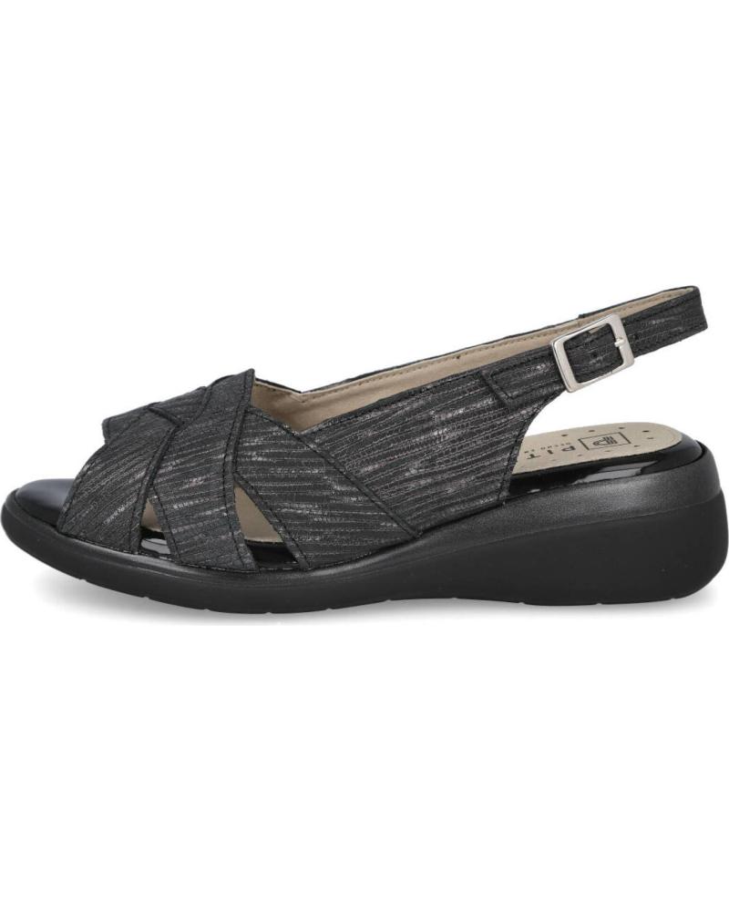 Sandalias de Mujer PITILLOS 5590 SANDALIAS DE CUNA MUJER NEGRO
