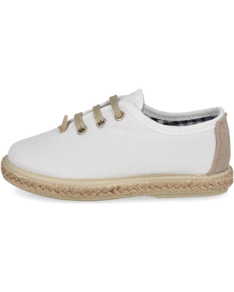 Deportivas de Niño L&R SHOES LR SHOES VUL1000-PS ALPARGATAS ESPARTO NINO BLANCO