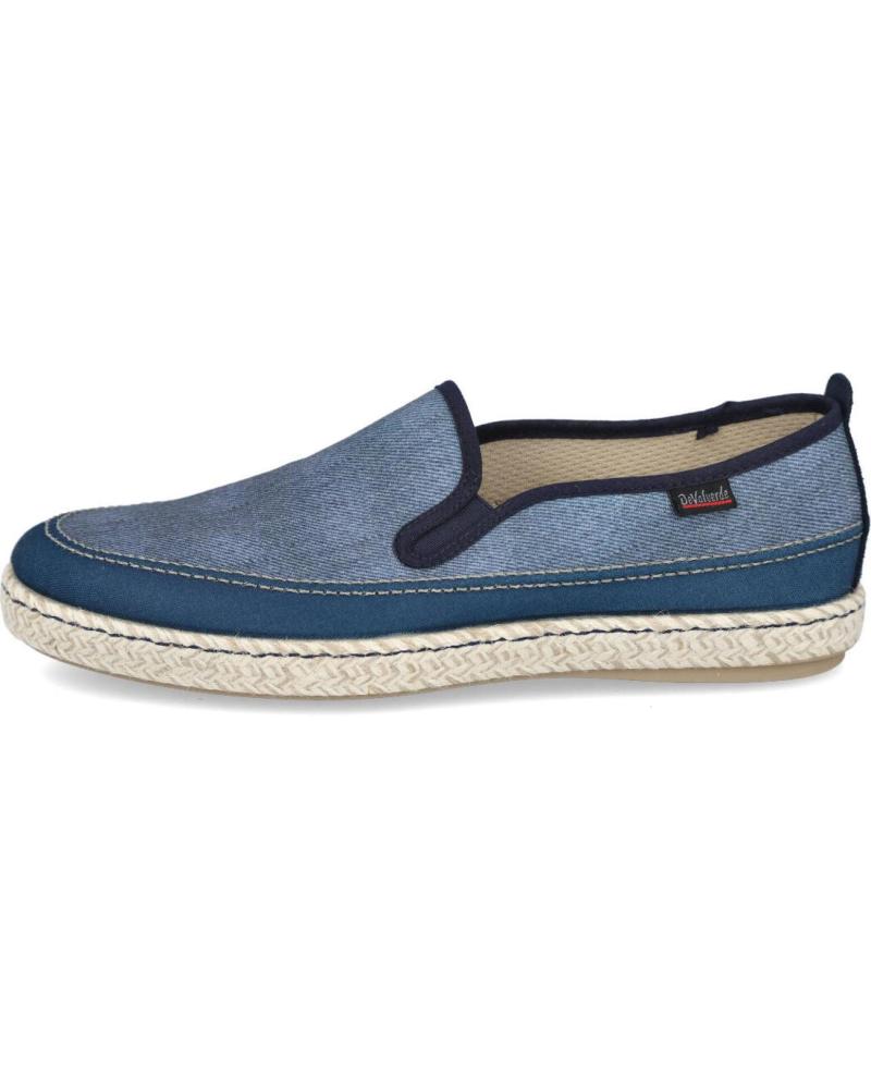 Sapatos de Homem DEVALVERDE 4024 ALPARGATAS DE ESPARTO PARA HOMBRE AZUL