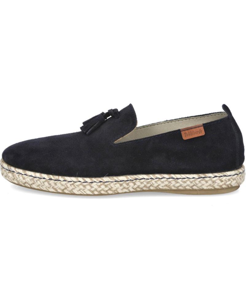 Sapatos de Homem DEVALVERDE 4045 ALPARGATAS CON BORLAS DE HOMBRE AZUL