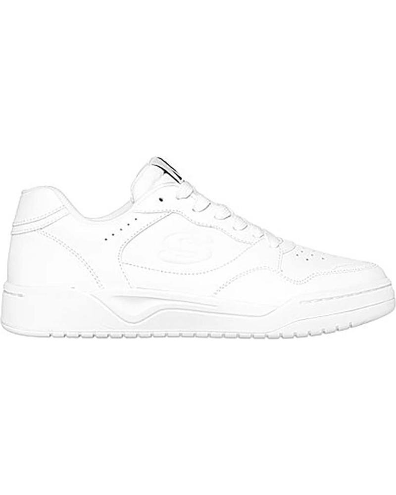 SKECHERS DEPORTIVAS KOOPA - VOLLEY LOW VARSITY BLANCAS PARA HOMBRE (MODELO 183240) BLANCO