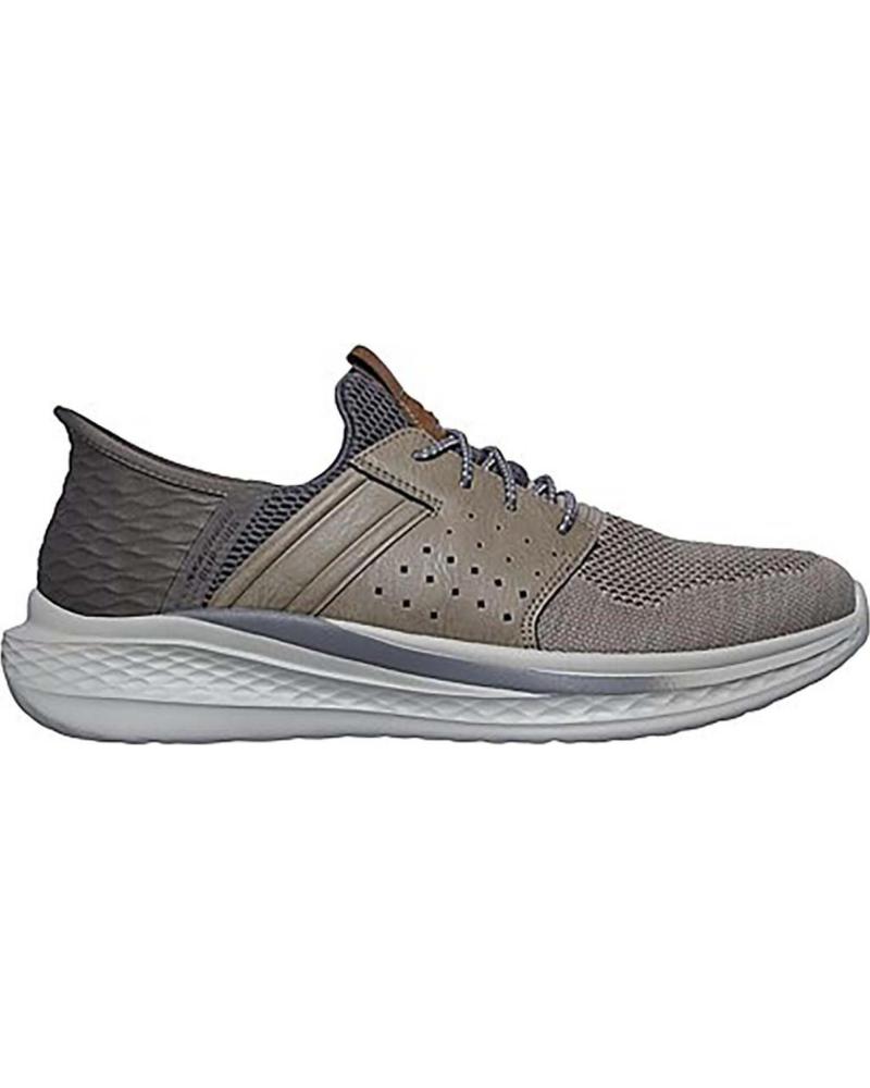 Deportivas de Hombre SKECHERS 210811 SLADE HOMBRE TAUPE