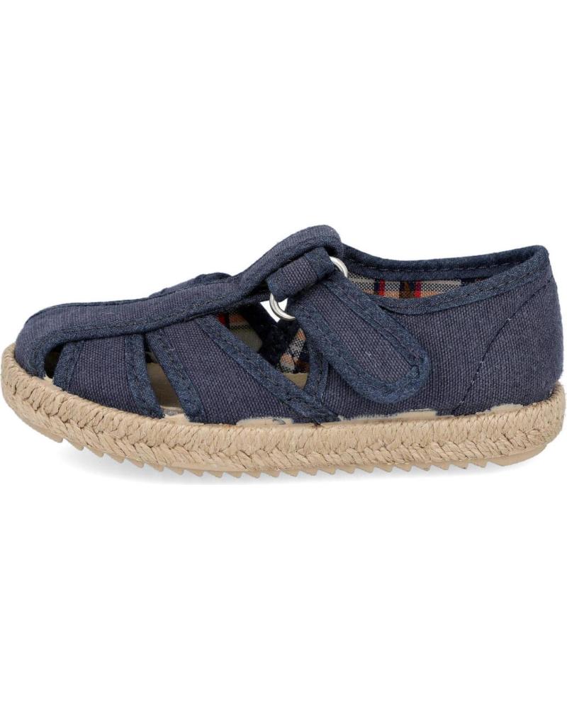 VUL-LADI SANDALIAS DE LONA AZUL JEANS MODELO 4352-558 JEANS