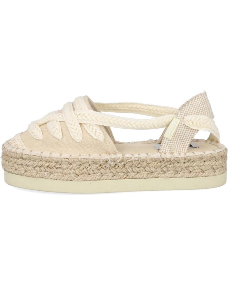 Sandalias de Niña CONGUITOS BJSH355001 ALPARGATAS DE ESPARTO PARA NINA BEIGE