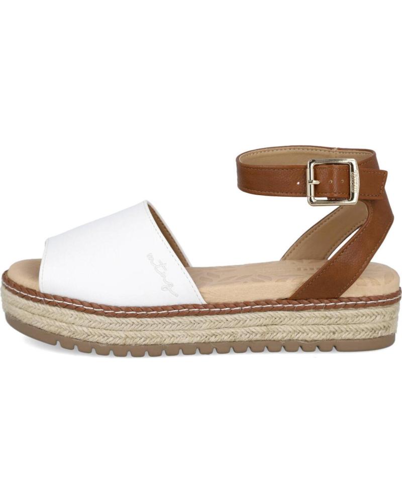 Sandalias de Mujer MTNG 59617-C56023 AMELIE SANDALIAS DE BLOQUE PARA MUJER BLANCO