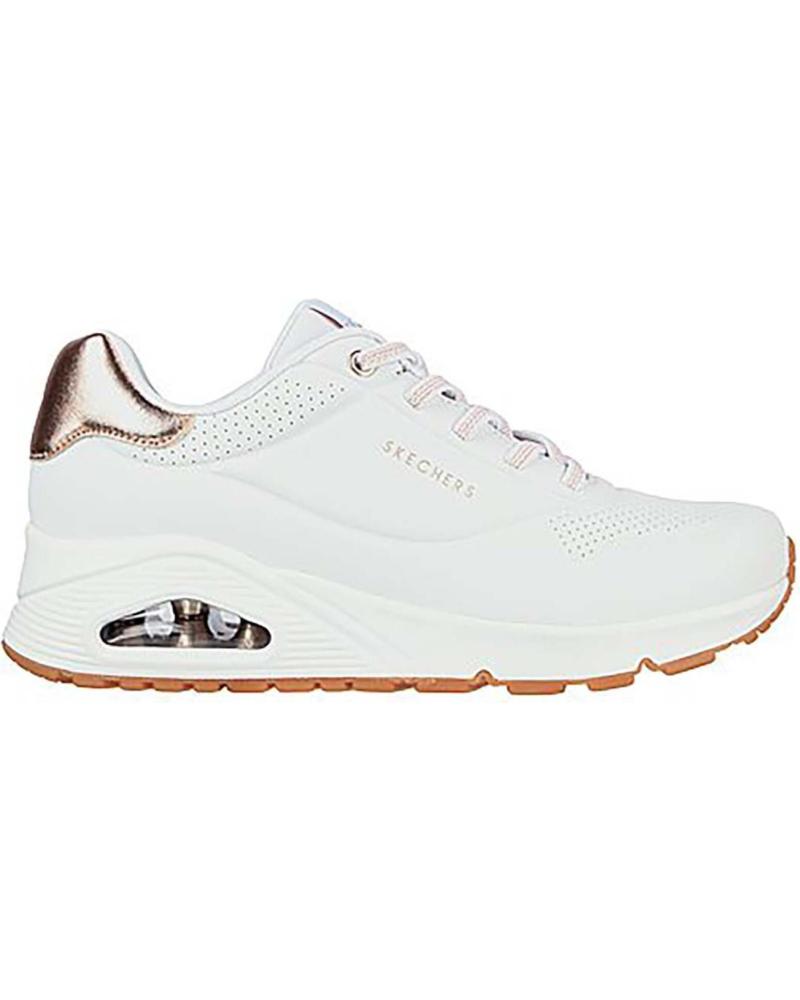 Deportivas de Mujer SKECHERS 155196 UNO - SHIMMER AWAY MUJER BLANCO