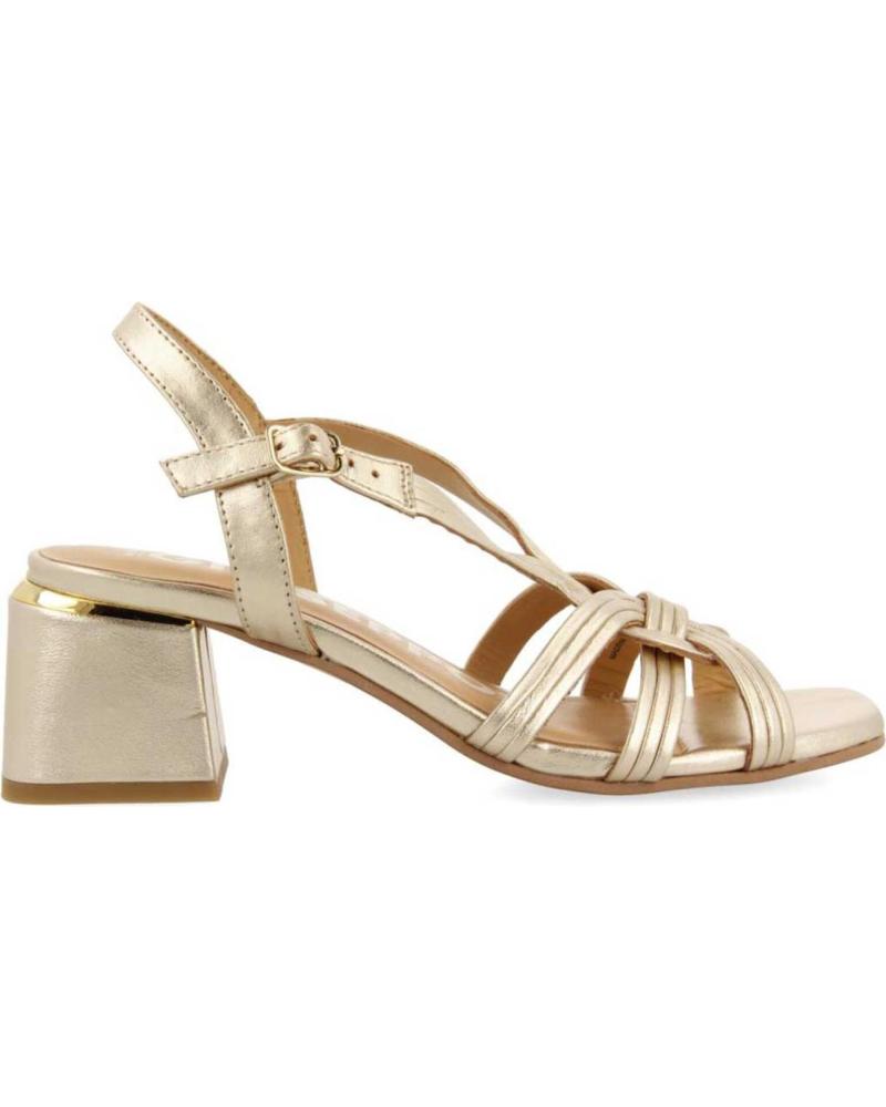 Sandalias de Mujer GIOSEPPO 72275-BULQIZE SANDALIAS COLOR PLATINO DE TACON CON TIRAS TRE ORO