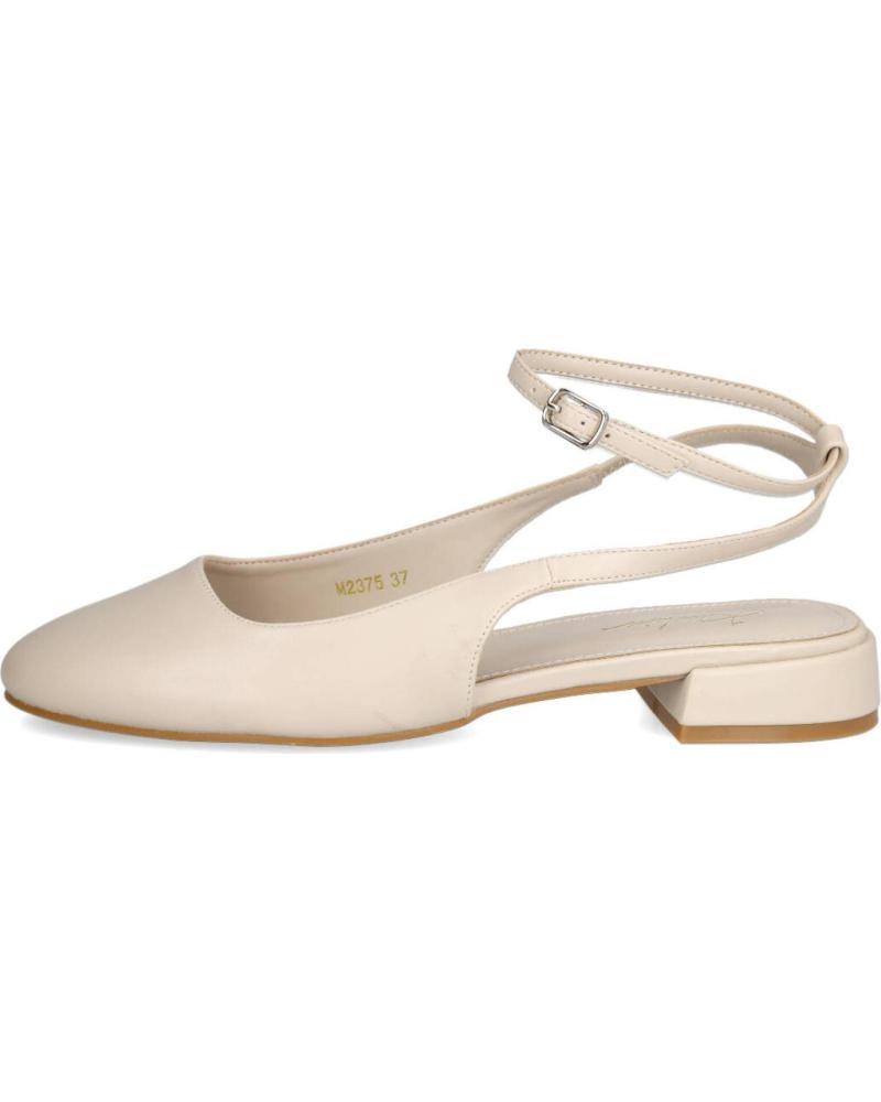 Sandalias de Mujer BUBBLE BOBBLE SANDALIAS BUBBLE BOBBLE M2375 BAILARINA DESTALONADA BEIGE