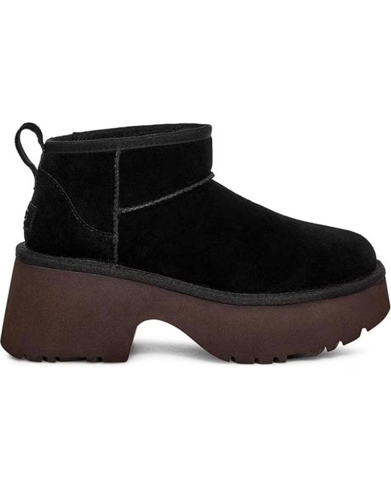 Ugg Botines Planos W Classic Ultra Mini New Mujer Negro