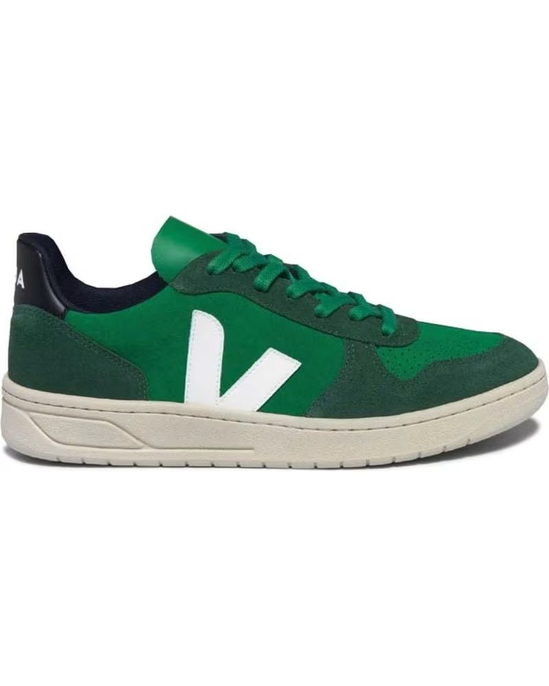 Deportivas de Mujer Veja Zapatillas V-10 Suede para Mujer en Color Verde