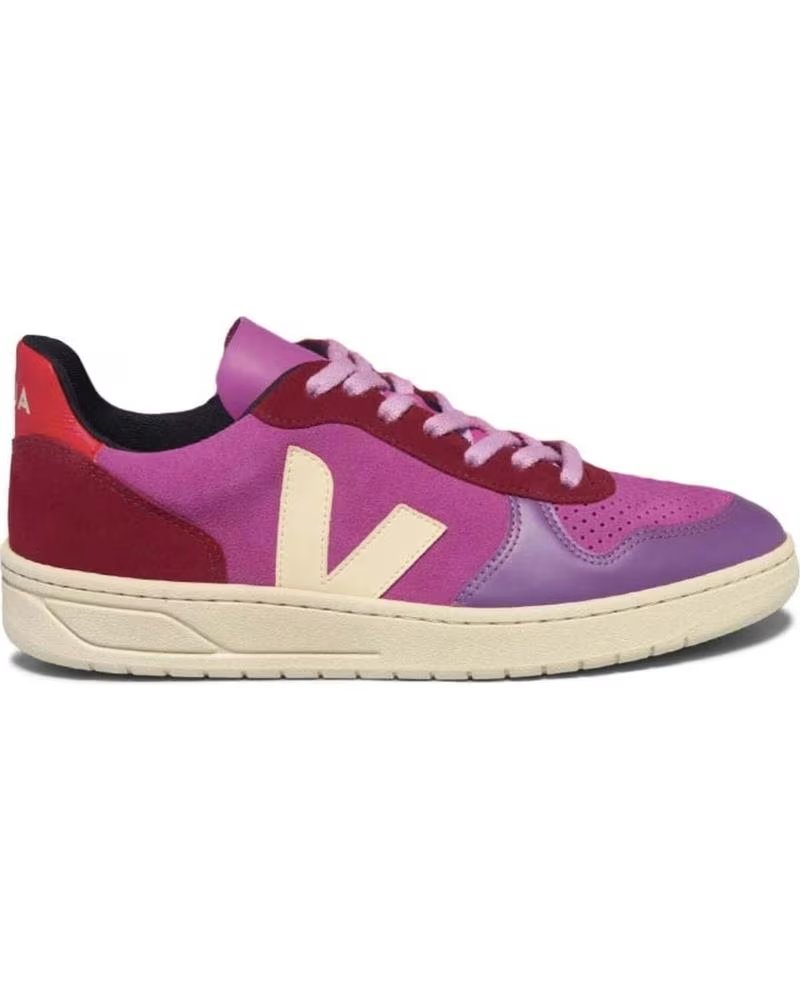 Deportivas de Mujer Veja Zapatillas V-10 Suede para Mujer en Color Rosa