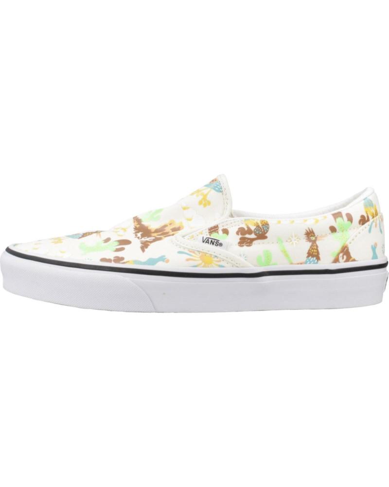 Deportivas de Mujer y Hombre VANS OFF THE WALL ZAPATILLAS HOMBRE VANS MODELO CLASSIC SLIP-ON COLOR BLANCO M MRSHMWHT