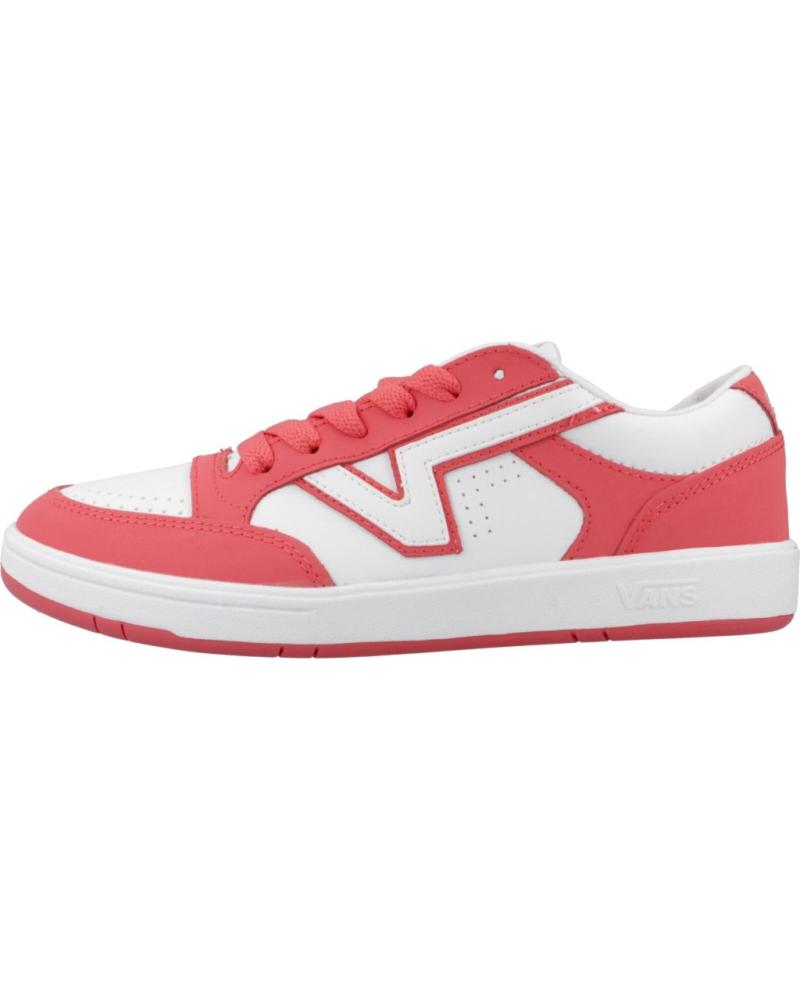 Deportivas de Mujer VANS OFF THE WALL ZAPATILLAS MUJER VANS MODELO LOWLAND CC COLOR NARANJA STRWBR STRWBRRCRM