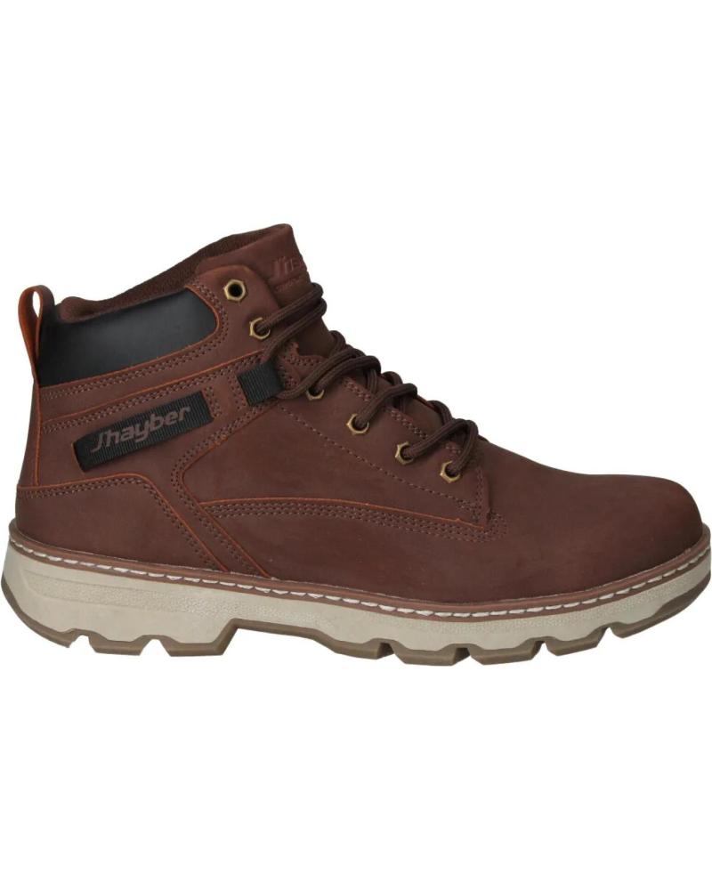 Botines de Hombre JHAYBER BOTA CORDON PARA HOMBRE CHAMPI COLOR MARRON