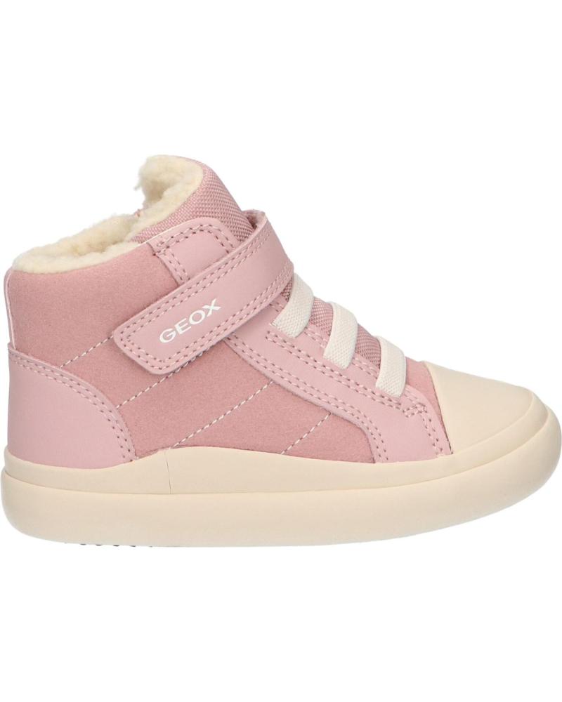 BOTINES GEOX B GISLI C8014 ROSA OLD ROSE PARA NIÑA C8014 OLD ROSE