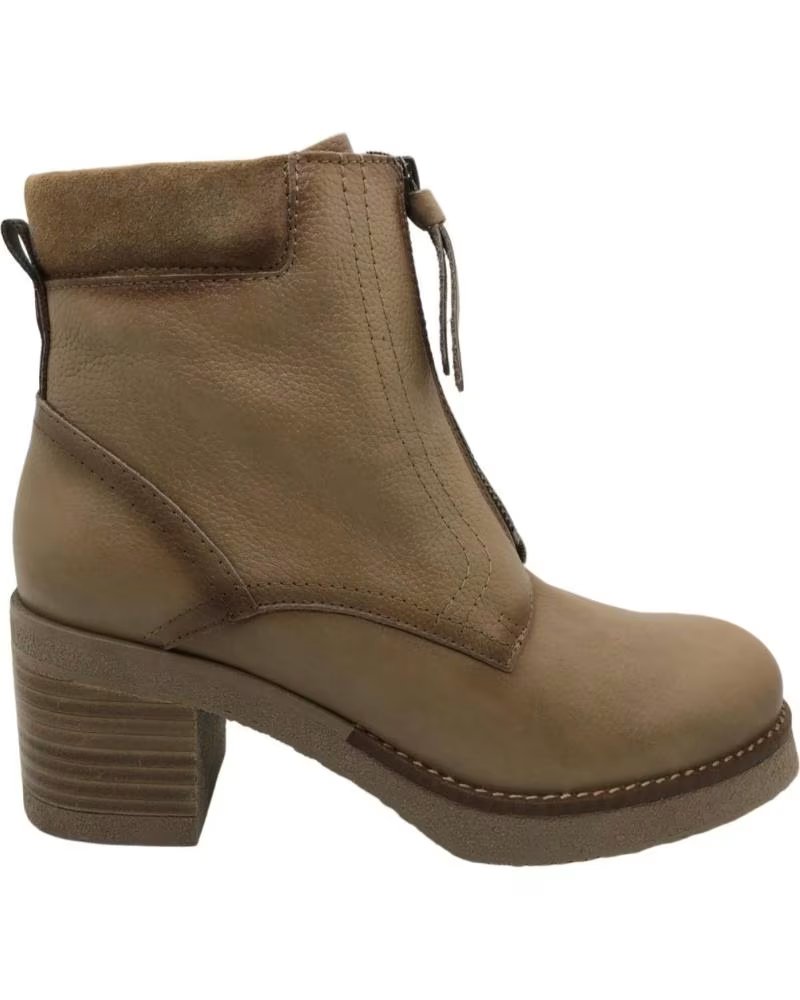 DESIREÉ de DESIREÉ BOTIN PIEL MUJER DESIREE MULAN13 TAUPE