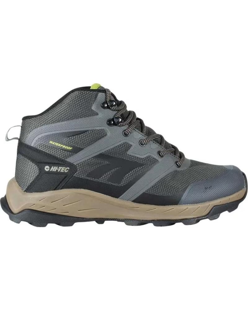HI-TEC BOTAS DE TREKKING TOUBKAL MID IMPERMEABLES PARA HOMBRE GRIS VARIOS COLORES