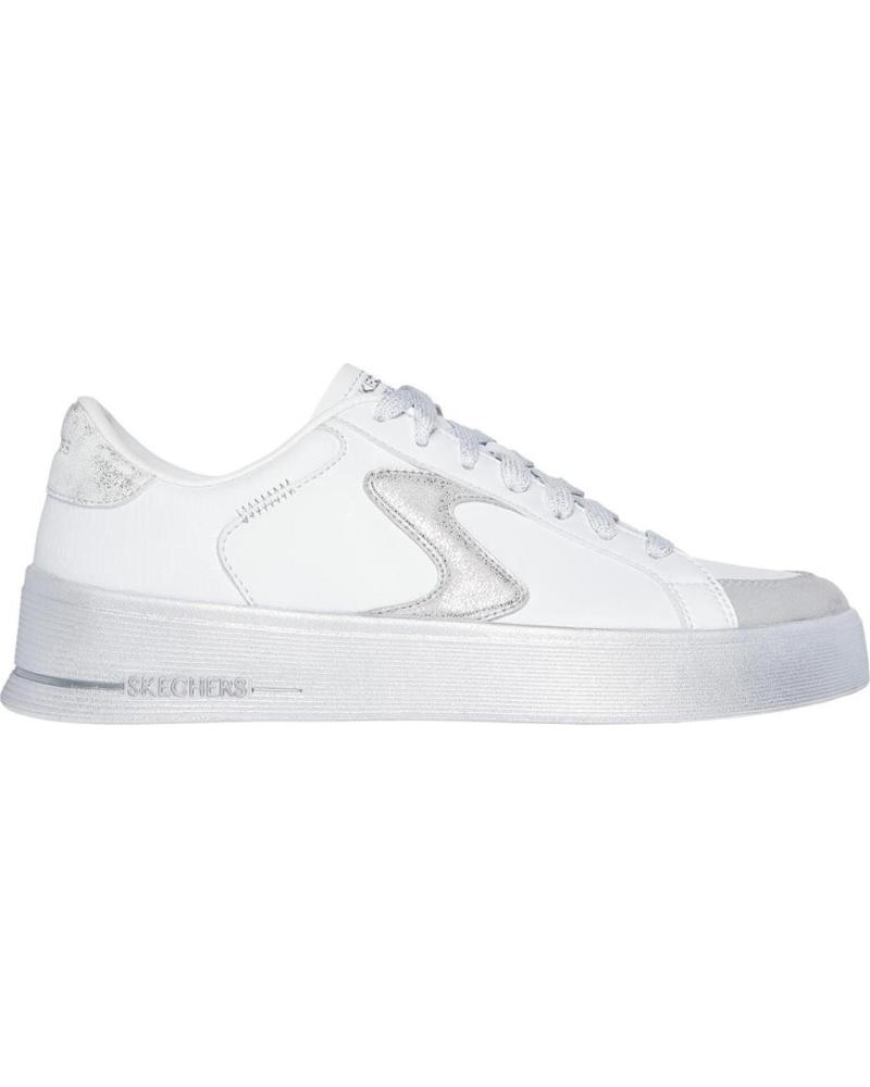 Deportivas de Mujer SKECHERS HILAND QUITE CHIC BLANCO